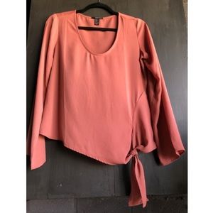 Mauve color blouse